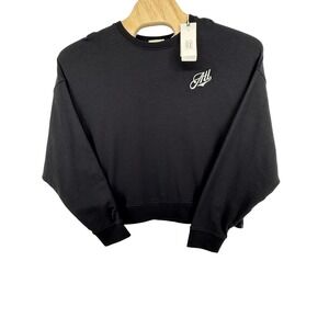 Tasc Studio Womens Crewneck Sweatshirt XL Black PGA Tour Championship Graphic